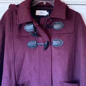 coach outlet duffle cape